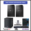 Paket Live Music | Auditorium | PA System | Lapangan | Speaker JBL KP4012 | 2 Speaker 1 Subwoofer